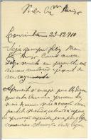 Carta de T. César C. Teles [?] para [António José de Almeida].