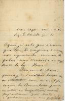 Carta de Ana de Castro Osório [para António José de Almeida].