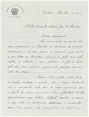 Carta do Governador de Pernambuco Severino Pinheiro para o Presidente da República António José de Almeida