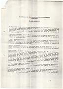 Cópia de um balanço intitulado "Os socialistas portugueses no Parlamento Europeu (1986-1989)" 