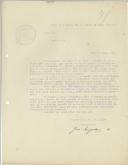 Carta-circular do secretário da loja Montanha, José Sargeda.