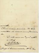 Carta de J. Roberto para António José de Almeida.
