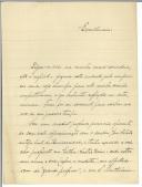 Carta de Manuel Falcão para António José de Almeida