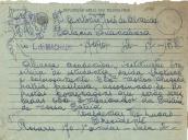 Telegrama de Valdemar de Lucas para António José de Almeida.