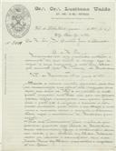 Carta do Grande Oriente Lusitano Unido para António José de Almeida.