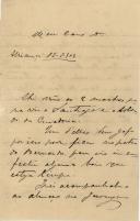 Carta de L. Pereira para [António José de Almeida].