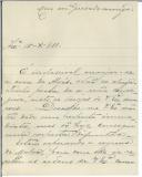 Carta de M. Guedes Coelho [para António José de Almeida].