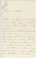Carta de João António de Almeida para António José de Almeida.