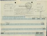 Telegrama de [Luz Almeida] para António José de Almeida.