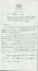 Carta de António Padula para o Presidente da República António José de Almeida