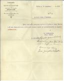 Carta de Rodrigues Block, Francisco José Ventura e António Francisco Henrique para António José de Almeida.