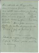 Apontamentos de tratamento de paciente do [médico António José de Almeida].