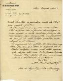Carta de José de Sousa Figueiredo Monteiro para [António José de Almeida].