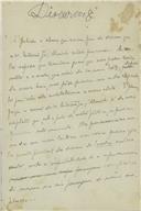 Rascunho de artigo de imprensa [de António José de Almeida].