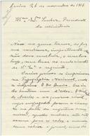 Carta de Francisco Manuel Homem Christo para António José de Almeida