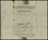Telegrama de Manuel Frazão de Azenha para António José de Almeida.