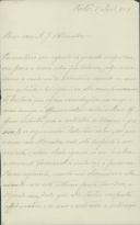 Carta de Basílio Teles para António José de Almeida