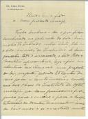 Carta de Gama Pinto [para António José de Almeida]