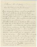 Cópia de carta de António José de Almeida para José Amaral