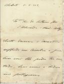 Carta de António Gomes para António José de Almeida.