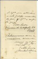 Carta de Teles Sousa e Aníbal Meira (?) para [António José de Almeida].