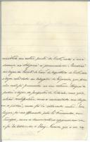 Carta de Alberto Ricca (?) para António José de Almeida.