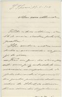 Carta de J. Freitas para Antonio José de Almeida