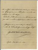 Carta de Agostinho Vasconcelos da Fonseca [para António José de Almeida].