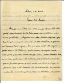 Carta de Duarte Ferreira para [António José de Almeida].