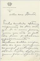 Carta de José Maria Freire [para António José de Almeida].