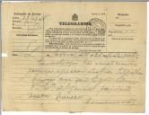 Telegrama de António José de Almeida.