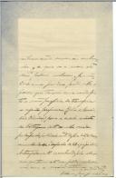 Carta de Artur José Gonçalves para António José de Almeida