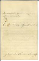 Carta de João dos Santos Farinha para António José de Almeida.