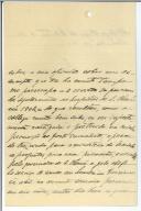 Carta de Gabriel Ribeiro para António José de Almeida.