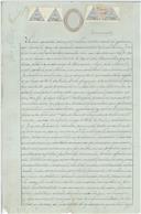 Cópia de procuração de José António de Almeida atribuída a Francisco António de Almeida.