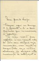 Carta de Carlos Babo para [António José de Almeida].