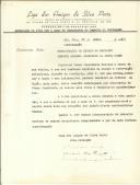 Carta da direcção da Liga de Amigos de Silva Porto