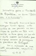Algumas dedicatórias escritas por António de Spínola nos livros "Portugal e o Futuro"