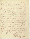 Carta de E. Abreu [para António José de Almeida].