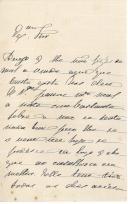 Carta da Viscondessa de Balsemão para [António José de Almeida].