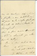 Carta de José Nunes da Ponte para António José de Almeida