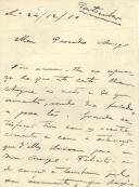 Carta de Francisco Nobre de Carvalho para [António José de Almeida].