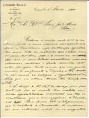 Carta de [J. Fernandes Ruy] para António José de Almeida.