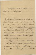 Carta de L. Pereira para António José de Almeida.