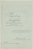 Carta de Jaime Manguá para António José de Almeida.
