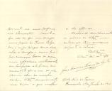 Carta de José Ascenso Nunes dos Santos para António José de Almeida.