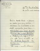 Carta de Manuel Joaquim Rodrigues Monteiro para António José de Almeida