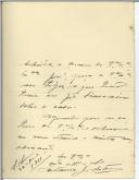 Carta de António J. Esteves para António José de Almeida.