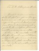 Carta de (?) Maria Lacerda para António José de Almeida