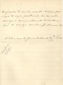 Carta de Vitoriano da Glória Ribeiro de Figueiredo Castro para António José de Almeida.